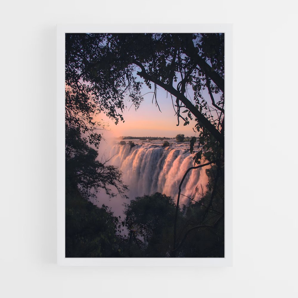 Poster Crépuscule sur le Pont – affiche Saut à l’élastique (vue 3)